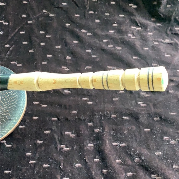 Turkish copper coffee pot w/ wood handle - Picture 5 of 5